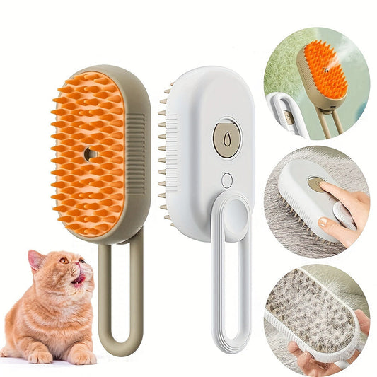 Steamy Cat Grooming Brush