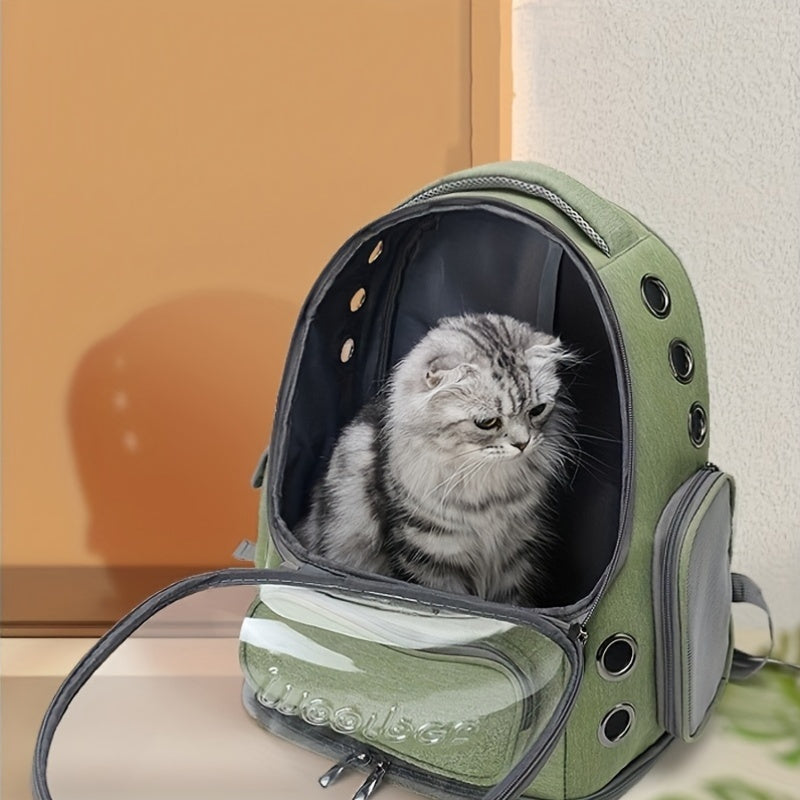 Von Fluggesellschaften zugelassener Katzen-Rucksack aus Polyester