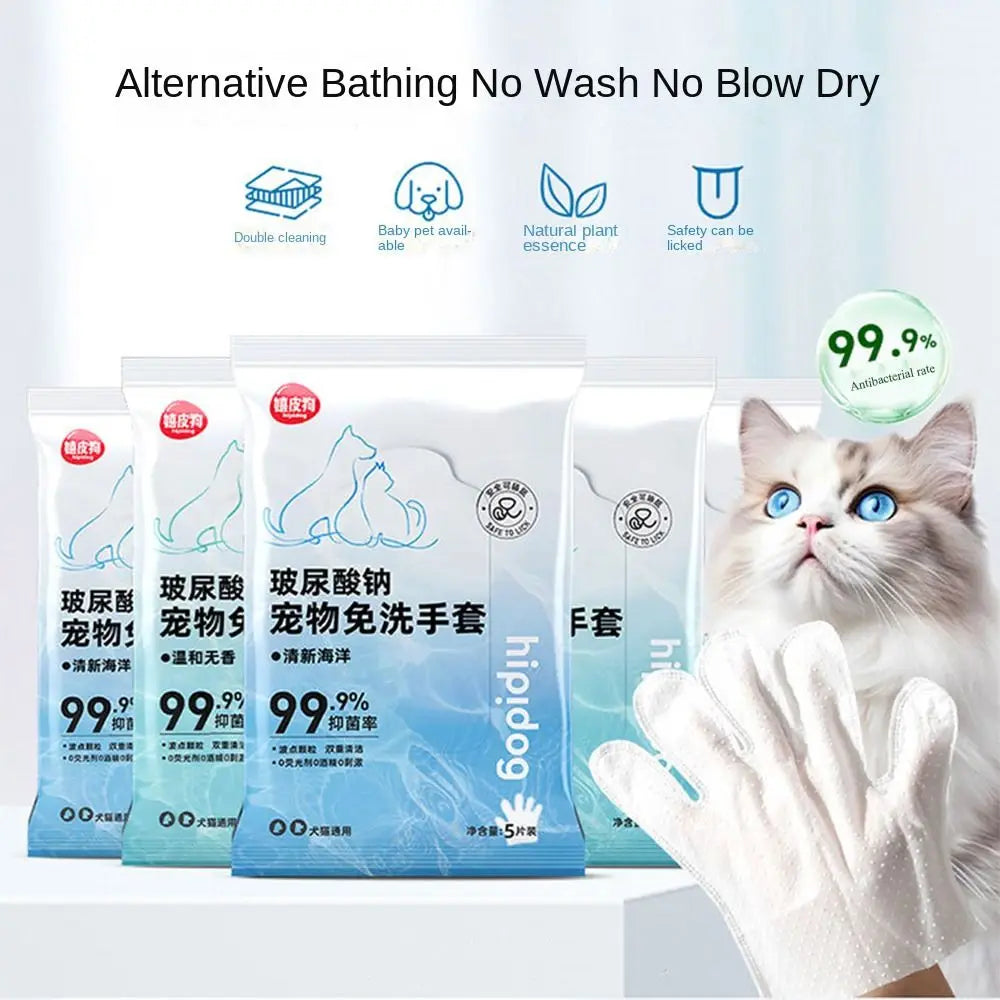 Cat Disposable Cleaning Gloves