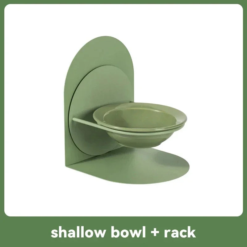 Detachable cat bowl