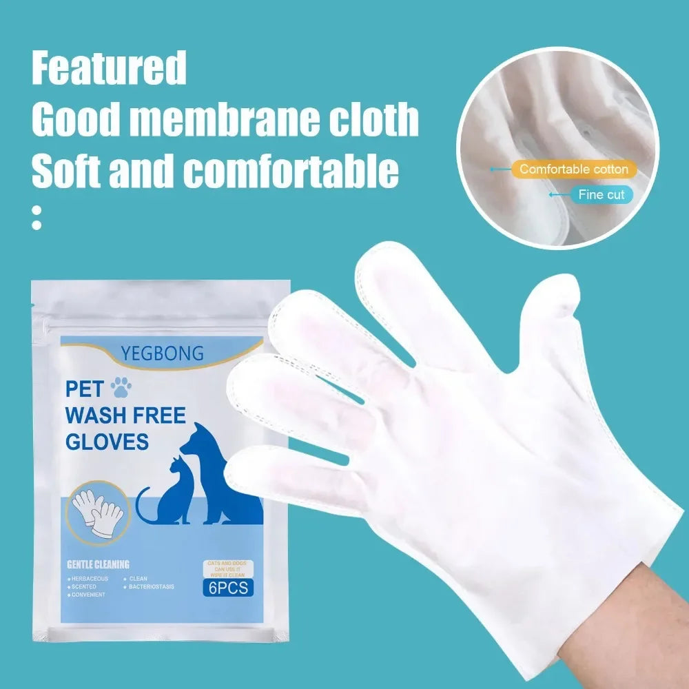 Cat Disposable Cleaning Gloves