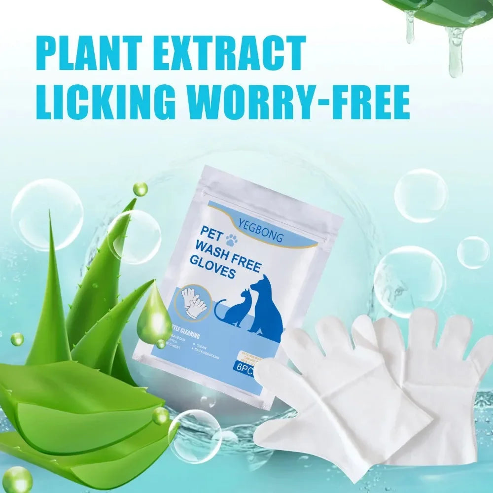 Cat Disposable Cleaning Gloves