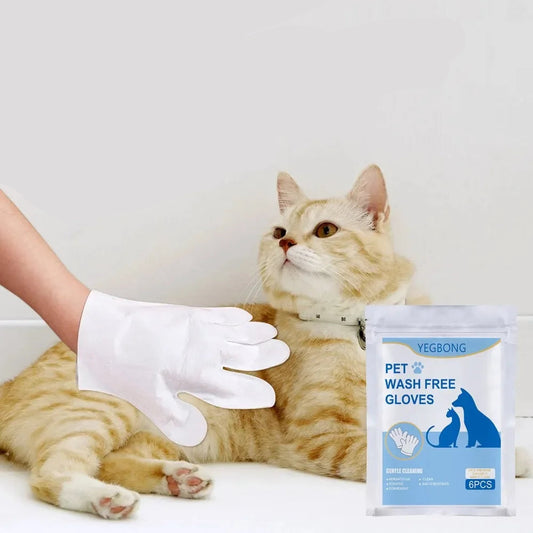 Cat Disposable Cleaning Gloves